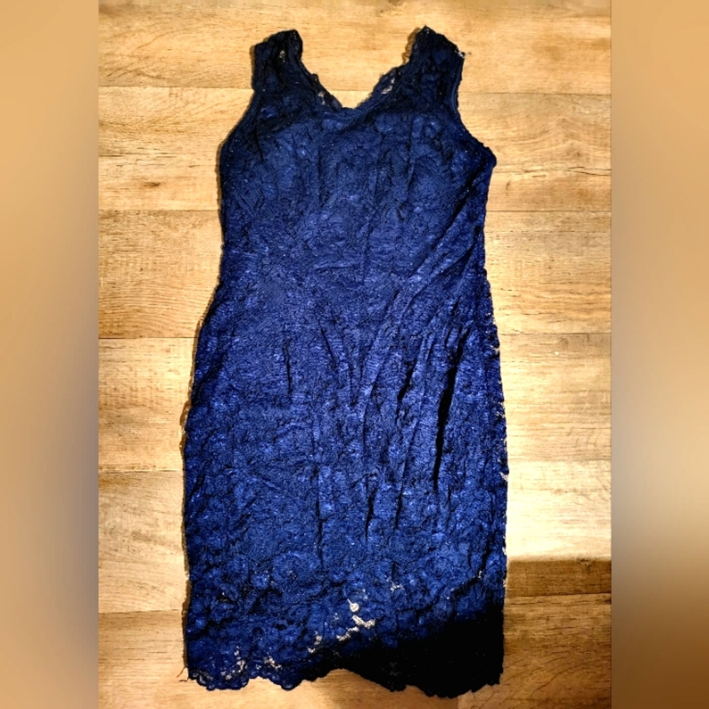 Blue dress size 14W